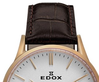 EDOX 依度 Les Vauberts系列 80081-37R-AIR 男士机械腕表