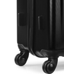 美旅拉杆箱 28英寸行李箱静音万向轮防刮耐磨极简时尚男女旅行箱密码锁TJ9黑色