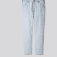 UNIQLO 优衣库 425778 男装宽腿窄口牛仔裤