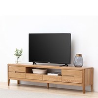 原始原素全实木电视柜茶几组合北欧现代简约小户型客厅地柜A5084
