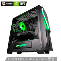 RAYTINE 雷霆世纪 Greenlight 954Super 台式组装机（i7-9700K、RTX2070 Super、Z390、16GB、1TSSD）