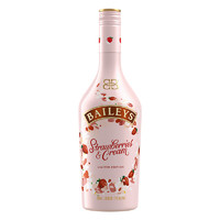 PLUS会员、有券的上：BAILEYS 百利甜酒 力娇酒 草莓奶油味 700ml