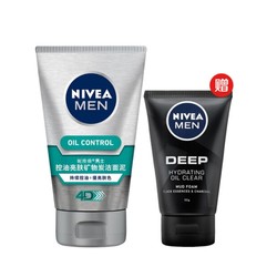 NIVEA 妮维雅 男士控油亮肤炭泥 100g+50g *3件