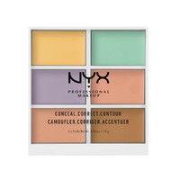 银联爆品日：NYX Professional Makeup 6色修容遮瑕盘 *3件