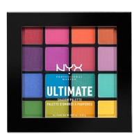 银联爆品日：NYX 终极焕彩 16色眼影盘 Brights *3件