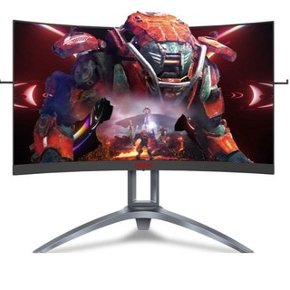 AGON 爱攻 AG323QCXE 31.5英寸 VA Adaptive-Sync显示器(2560×1440、144Hz、sRGB≥120%、HDR400）