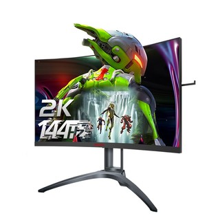 AGON 爱攻 AG323QCXE 31.5英寸 VA Adaptive-Sync显示器(2560×1440、144Hz、sRGB≥120%、HDR400）