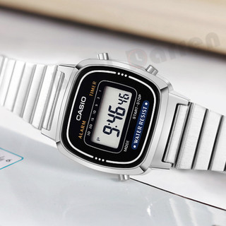 CASIO 卡西欧 Regular普通系列 LA670WA-1D 复古学生电子手表