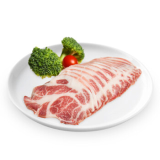 高金食品上品猪肉梅花肉片500g