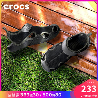 crocs洞洞鞋男激浪卡骆驰夏季户外涉水速干透气溯溪凉鞋203967