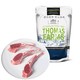Thomas Farms 托姆仕牧场 鲜京采羔羊原切法式羊排600g 法切带骨战斧 法排 烧烤食材
