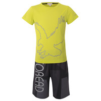 TOREAD 探路者 83027 男童透气短袖短裤套装