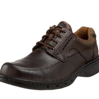 Clarks 其乐 Unstructured 优跃系列 Un.Bend 真皮超轻休闲鞋  棕色 UK7
