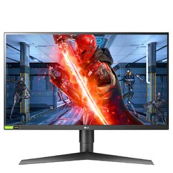 LG 乐金 27GL850 27英寸显示器2K  IPS（Nano） 144HZ HDR10