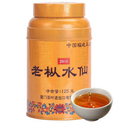 中粮中茶牌 金罐老枞水仙乌龙茶 125g/罐 *2件