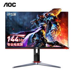 AOC 24G2E 24英寸 IPS显示器(144Hz、1ms、126%sRGB)