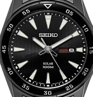 SEIKO 精工 SNE401 CORE 男士太阳能腕表