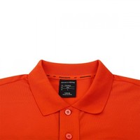 斯凯奇男装舒适POLO衫 短袖T恤 S 橙红色