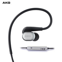 AKG 爱科技 N30 耳挂式耳机  银色