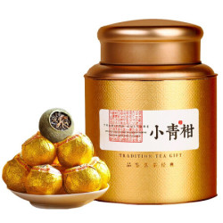 正宗新会生晒小青柑普洱茶陈皮熟茶柑普橘普陈皮茶叶250g *3件
