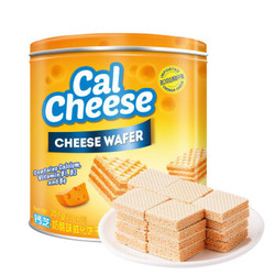 钙芝（Calcheese）奶酪味威化饼干351g/罐  休闲零食礼盒 *3件