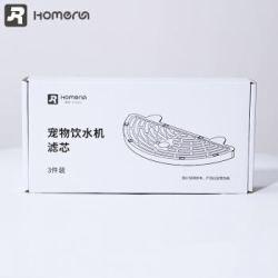 HOMERUN 宠物饮水机滤芯,霍曼喂水器滤芯 三片装 *4件+凑单品