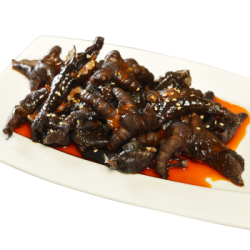 芭夯无骨鸡脚230g 麻辣凤爪私房凉菜黑鸡爪下酒熟食 椒麻鸡脚1袋 *9件