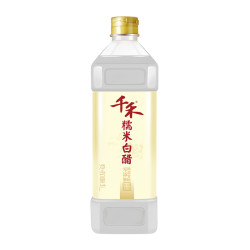 糯米白醋1L纯粮酿造醋水果醋洗脸醋厨房调味 *2件