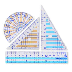 KOKUYO 国誉 GY-GBA501 学生考试用尺套装 *5件