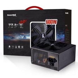 Great Wall 长城 GW-7000D（80+） 双卡王 电源 600W