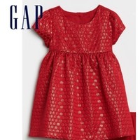 Gap 盖璞 403737  婴儿休闲短袖连衣裙