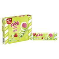 WALL'S 和路雪 好多圈 冰棍 苹果+香草+草莓口味 5支 400g