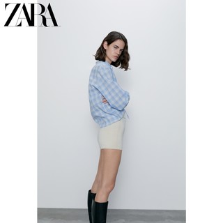 ZARA 02491913044 女装格子衬衫