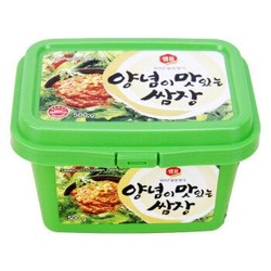 韩国进口 膳府 包饭酱 韩式拌饭酱 豆瓣酱 500g *7件