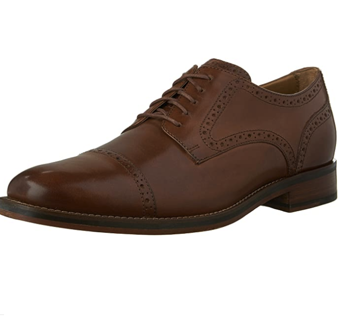 歌涵 COLE HAAN Madison Grand 男士牛津鞋 British Tan US7
