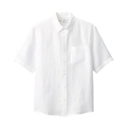 MUJI 无印良品 ACC31A0S 男士短袖衬衫