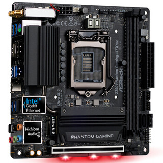 ASRock 华擎 Z390 Phantom Gaming-ITX/ac 主板 MINI-ITX（迷你型）Z390