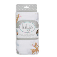 Lulujo Baby婴儿抱被防惊跳婴儿包巾新生儿包被宝宝纱布襁褓巾婴儿毯 婴儿浴巾 LJ421小鹿