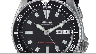 SEIKO 精工 SKX173 Automatic Dive 男款潜水者系列机械表