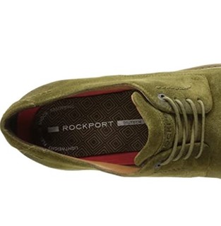 ROCKPORT 乐步 Classic Break Plain 男士休闲皮鞋 Beech Suede US7