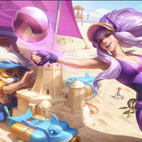 LEAGUE OF LEGENDS英雄联盟 英雄皮肤 泳池派对 嘉文四世 限定