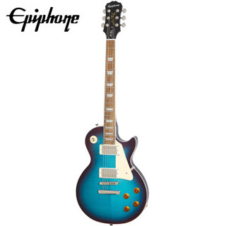 依霹风 Epiphone  易普锋 Les Paul Standard PlusTop PRO 22品双线圈固定式琴桥 加强版电吉他 BL蓝黑渐变