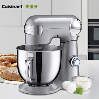 美膳雅（Cuisinart）SM-50BCCN 厨师机家用商用多功能全自动搅拌机和面机揉面机打蛋器研磨绞肉机打奶油鲜奶