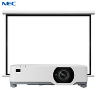 NEC NP-P525UL+ 投影仪 投影机 商用 办公（含120英寸16:10电动幕布 免费上门安装）