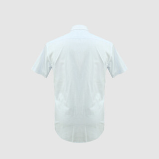 圣华盾 男士短袖衬衣 白色 170
