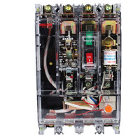 德力西 漏电断路器 DZ20LE-250T/4300 透明 四极工业用漏电保护器 额定电流200A 分断时间≤0.2S