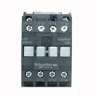 施耐德电气（Schneider Electric）EasyPact D3N交流接触器 LC1N1801M5N 3P 220VAC 18A 3只装E