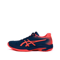 亚瑟士asics 19新款网球鞋女运动鞋SOLUTION SPEED FF 1042A002-410 蓝色 37.5