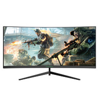 TITAN ARMY 泰坦军团 C30SK PRO 29.5英寸 VA 曲面 FreeSync 显示器(2560×1080、200Hz、95%sRGB)