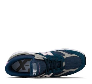 new balance MSX90系列系带厚底男士休闲鞋运动鞋 Navy-White UK7.5